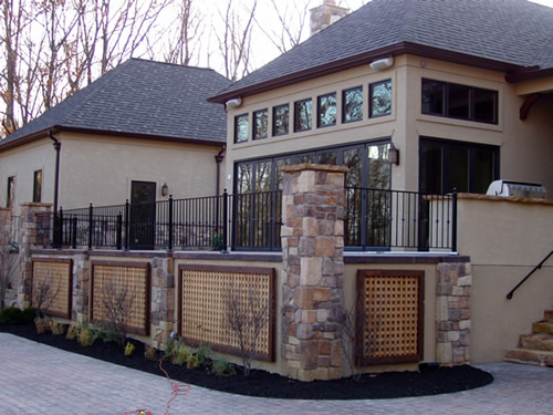 hunting valley patio and pool design